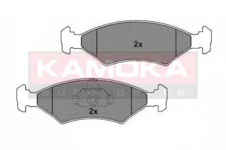 KAMOKA 101412 Комплект гальмівних колодок, дискове гальмо