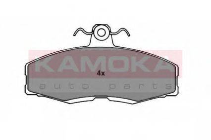 KAMOKA 101550 Комплект гальмівних колодок, дискове гальмо