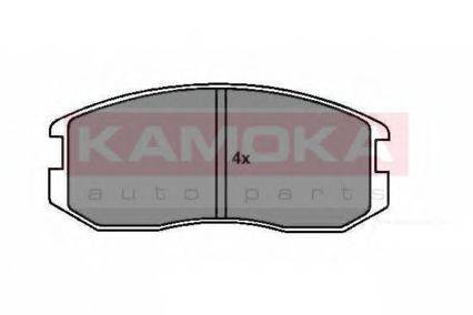 KAMOKA JQ1011518 Комплект гальмівних колодок, дискове гальмо