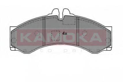 KAMOKA JQ1012086 Комплект гальмівних колодок, дискове гальмо