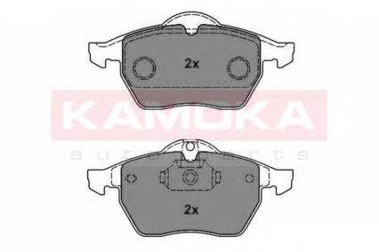 KAMOKA 23106 Комплект гальмівних колодок, дискове гальмо