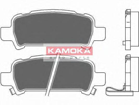 KAMOKA JQ101116 Комплект гальмівних колодок, дискове гальмо