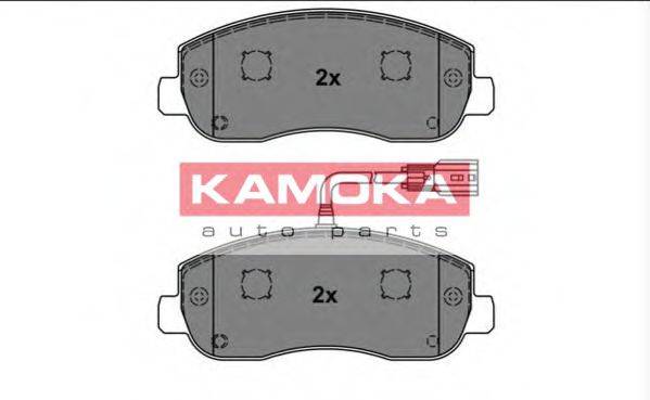 KAMOKA 101139 Комплект гальмівних колодок, дискове гальмо