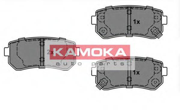 KAMOKA JQ101146 Комплект гальмівних колодок, дискове гальмо
