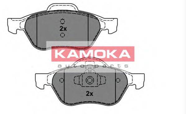 KAMOKA JQ101162 Комплект гальмівних колодок, дискове гальмо