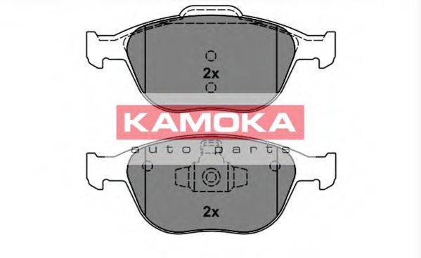 KAMOKA JQ1013136 Комплект гальмівних колодок, дискове гальмо