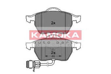 KAMOKA 20676 Комплект гальмівних колодок, дискове гальмо