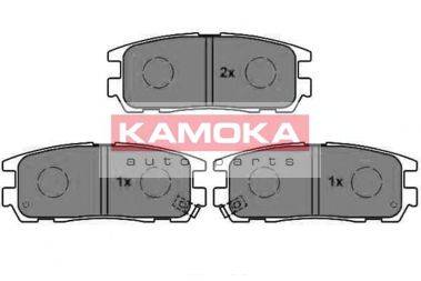 KAMOKA 21875 Комплект гальмівних колодок, дискове гальмо