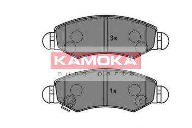 KAMOKA JQ1012846 Комплект гальмівних колодок, дискове гальмо