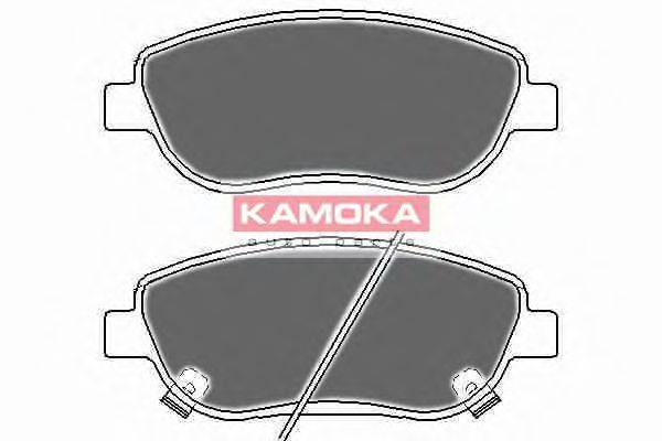 KAMOKA JQ101131 Комплект гальмівних колодок, дискове гальмо