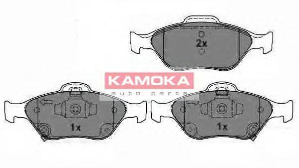 KAMOKA 23203 Комплект гальмівних колодок, дискове гальмо
