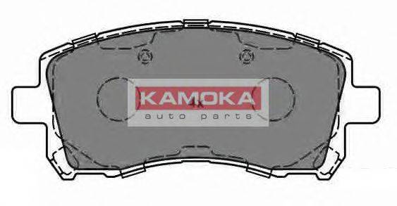 KAMOKA 23558 Комплект гальмівних колодок, дискове гальмо