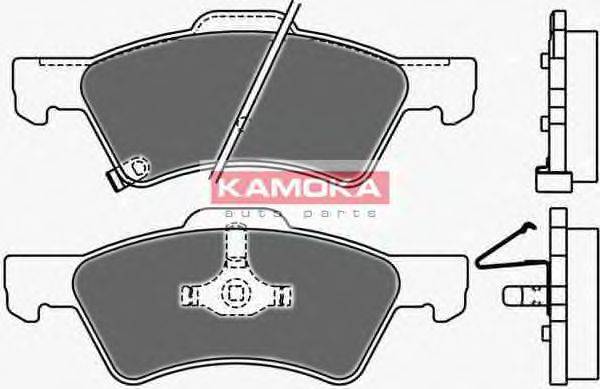 KAMOKA 23640 Комплект гальмівних колодок, дискове гальмо