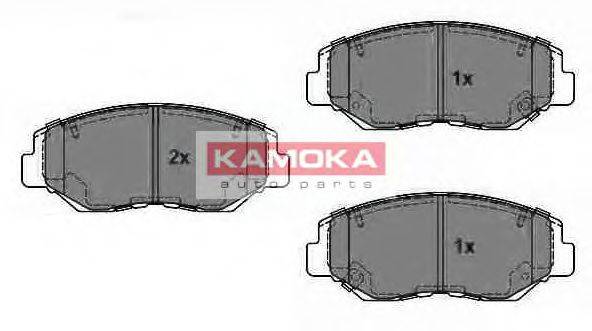 KAMOKA 23868 Комплект гальмівних колодок, дискове гальмо
