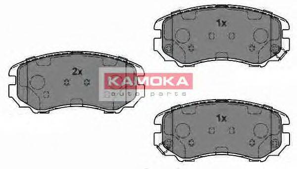 KAMOKA JQ1013466 Комплект гальмівних колодок, дискове гальмо