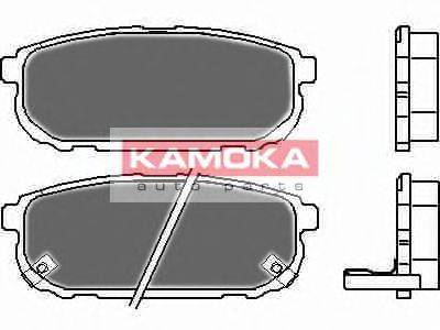 KAMOKA JQ1013472 Комплект гальмівних колодок, дискове гальмо
