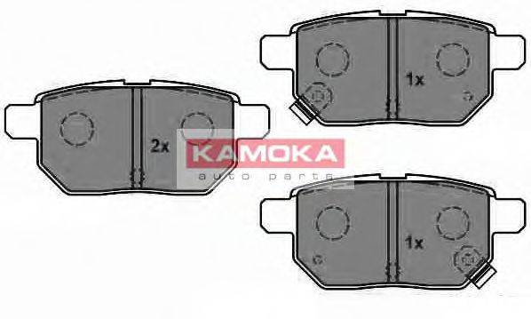 KAMOKA JQ1018084 Комплект гальмівних колодок, дискове гальмо