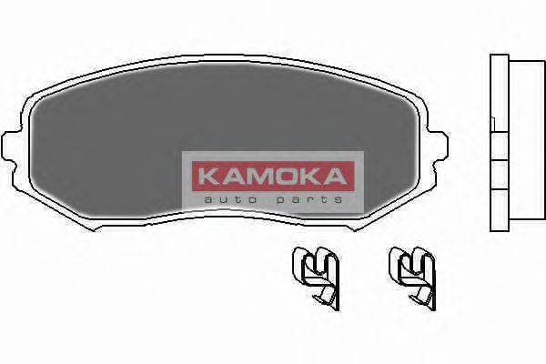 KAMOKA JQ1018120 Комплект гальмівних колодок, дискове гальмо