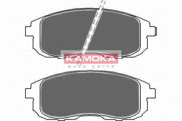 KAMOKA JQ1018224 Комплект гальмівних колодок, дискове гальмо
