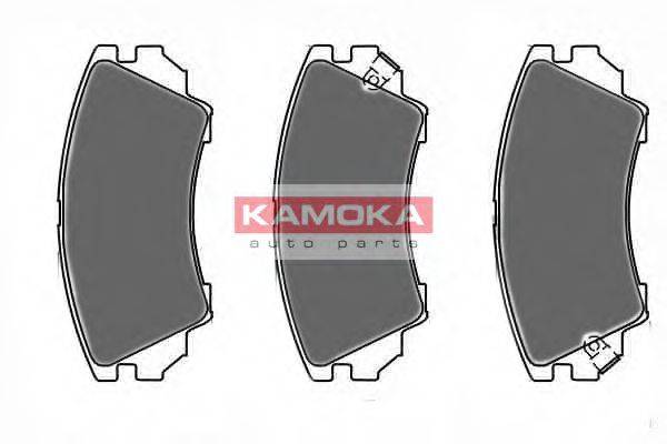 KAMOKA 24415 Комплект гальмівних колодок, дискове гальмо
