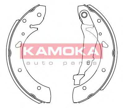 KAMOKA JQ202026 Комплект гальмівних колодок