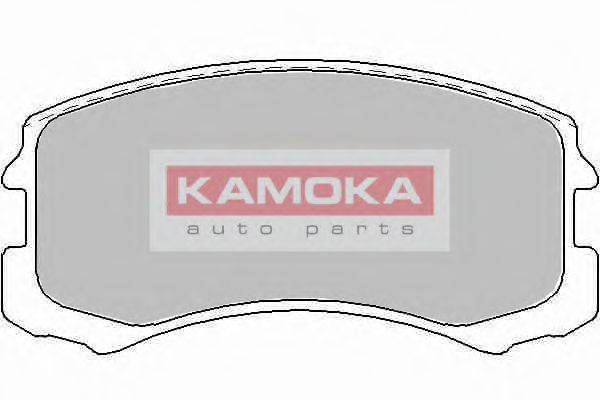KAMOKA 24291 Комплект гальмівних колодок, дискове гальмо