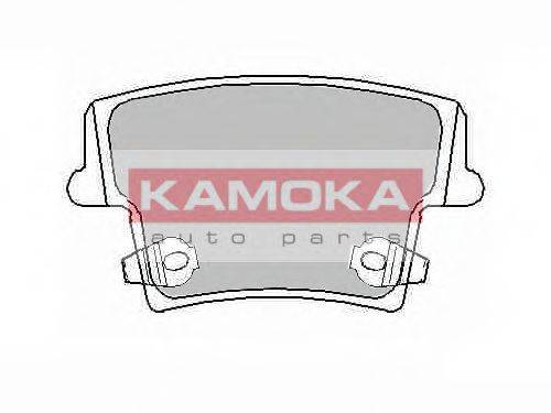 KAMOKA 24163 Комплект гальмівних колодок, дискове гальмо