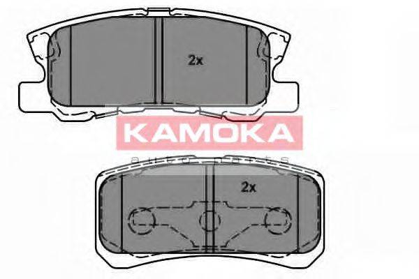 KAMOKA JQ1013810 Комплект гальмівних колодок, дискове гальмо