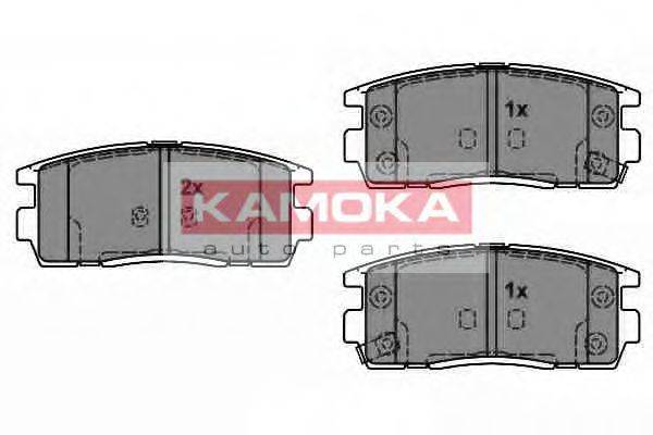 KAMOKA JQ1018370 Комплект гальмівних колодок, дискове гальмо