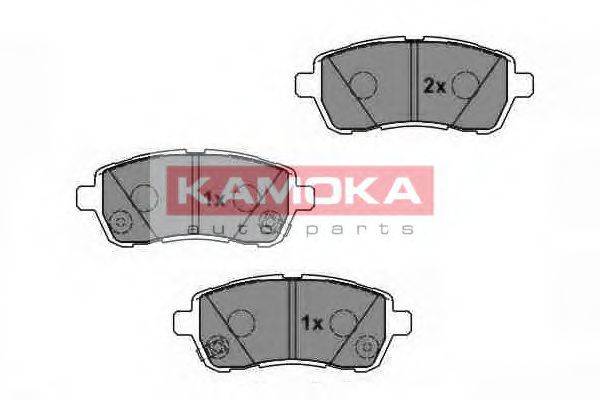 KAMOKA 24283 Комплект гальмівних колодок, дискове гальмо
