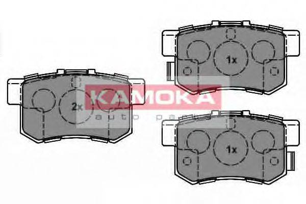 KAMOKA JQ1018538 Комплект гальмівних колодок, дискове гальмо