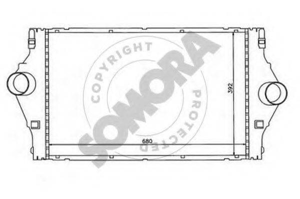 SOMORA 242245C Інтеркулер