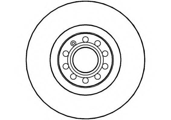 SEBRO 2395 гальмівний диск