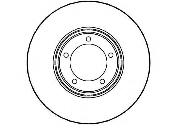 SEBRO 2109 гальмівний диск