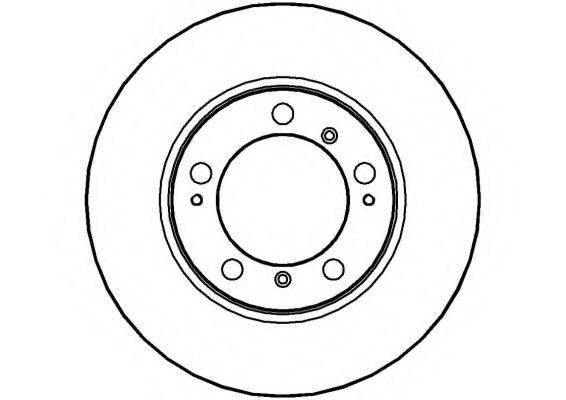 SEBRO 5816 гальмівний диск