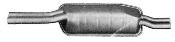 IMASAF 194707 Глушник вихлопних газів кінцевий