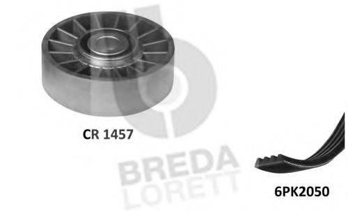 BREDA LORETT KCA0003 Полікліновий ремінний комплект
