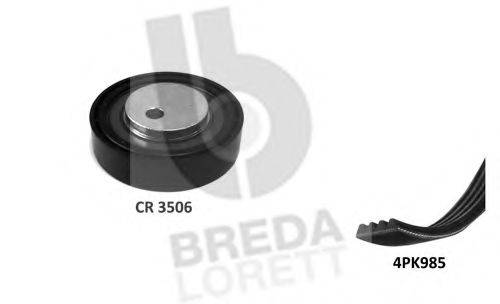 BREDA LORETT KCA0055 Полікліновий ремінний комплект