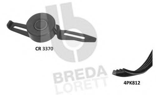 BREDA LORETT KCA0057 Полікліновий ремінний комплект