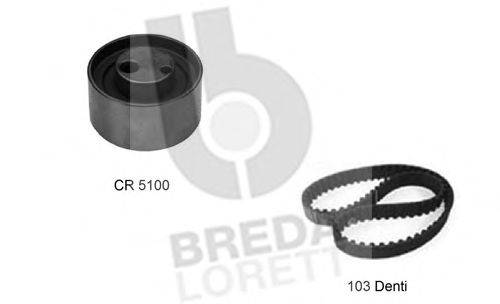 BREDA LORETT KCD0182 Комплект ременя ГРМ