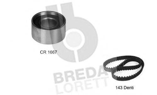 BREDA LORETT KCD0257 Комплект ременя ГРМ