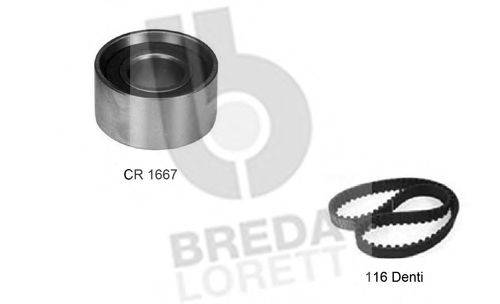 BREDA LORETT KCD0266 Комплект ременя ГРМ