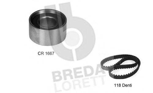 BREDA LORETT KCD0268 Комплект ременя ГРМ
