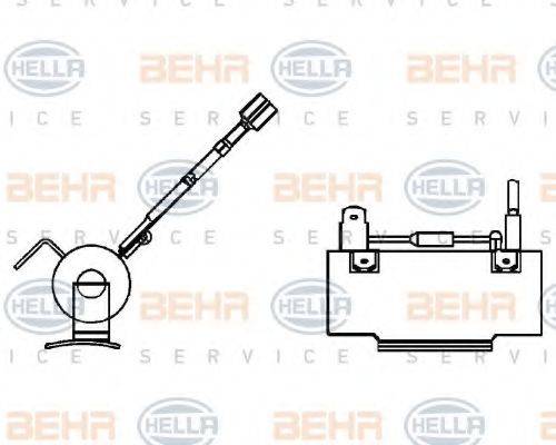 HELLA 9ML351332021 Опір, вентилятор салону