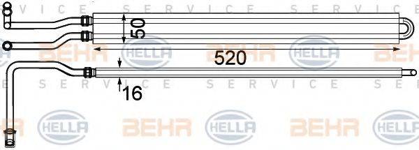 BEHR HELLA SERVICE K0150 масляний радіатор, моторне масло