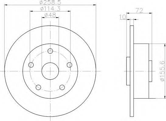 HELLA 8DD 355 105-061