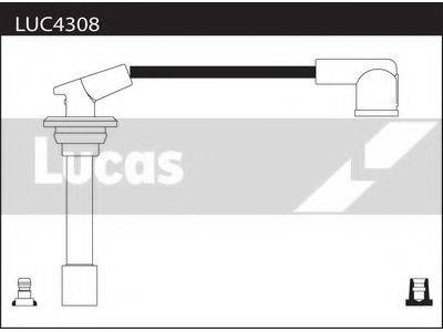 LUCAS ELECTRICAL LUC4308 Комплект дротів запалювання