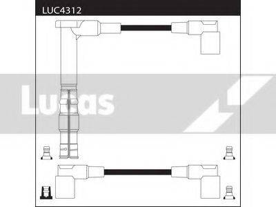 LUCAS ELECTRICAL LUC4312 Комплект дротів запалювання