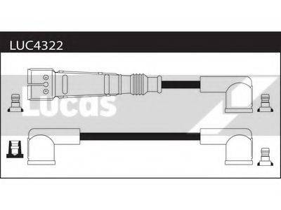 LUCAS ELECTRICAL LUC4322 Комплект дротів запалювання