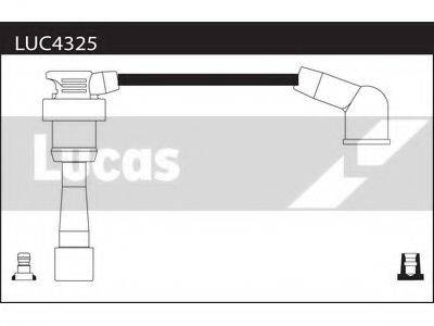 LUCAS ELECTRICAL LUC4325 Комплект дротів запалювання